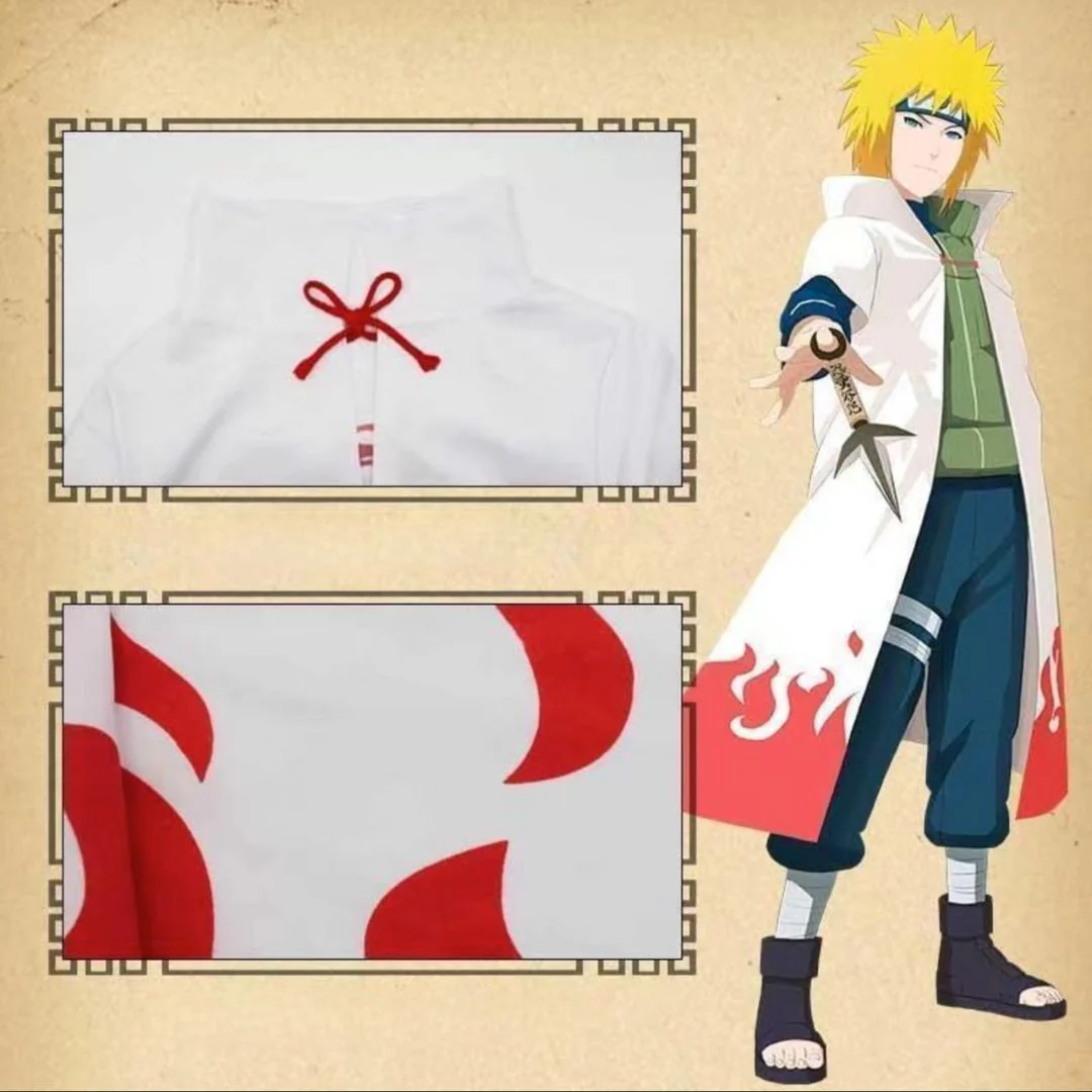 Fourth Hokage Minato Namikaze Costume | Anime Cosplay for Men - Image 3