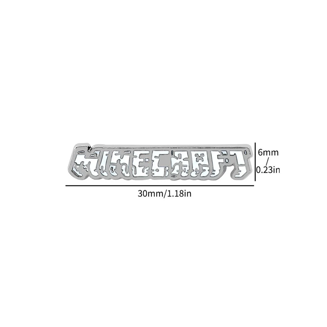 Mine-craft Enamel Lapel Pins | Pixelated Perfection Badges - Image 5
