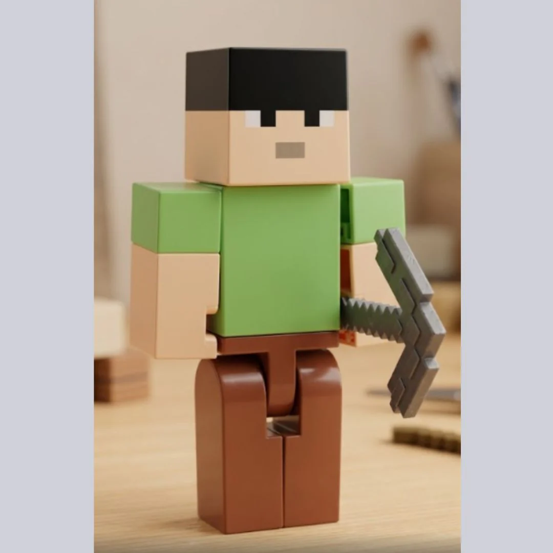 Minecraft Style Action Figure – Dig Into Adventure - Image 6