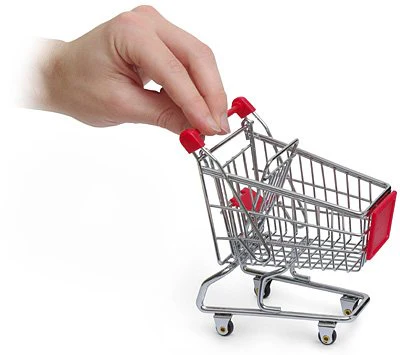 Mini Cart Shaped Card Holder - Image 5