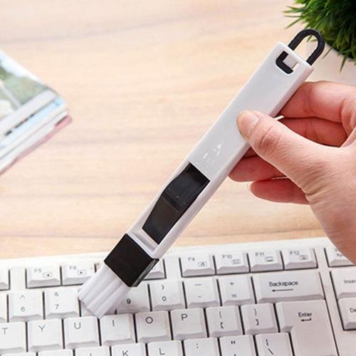 Mini Cleaning Brush with Detachable Dustpan - Image 2