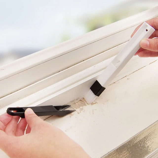 Mini Cleaning Brush with Detachable Dustpan - Image 3