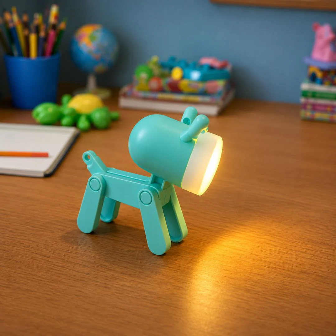 Mini Puppy LED Night Light Desk Lamp - Image 2