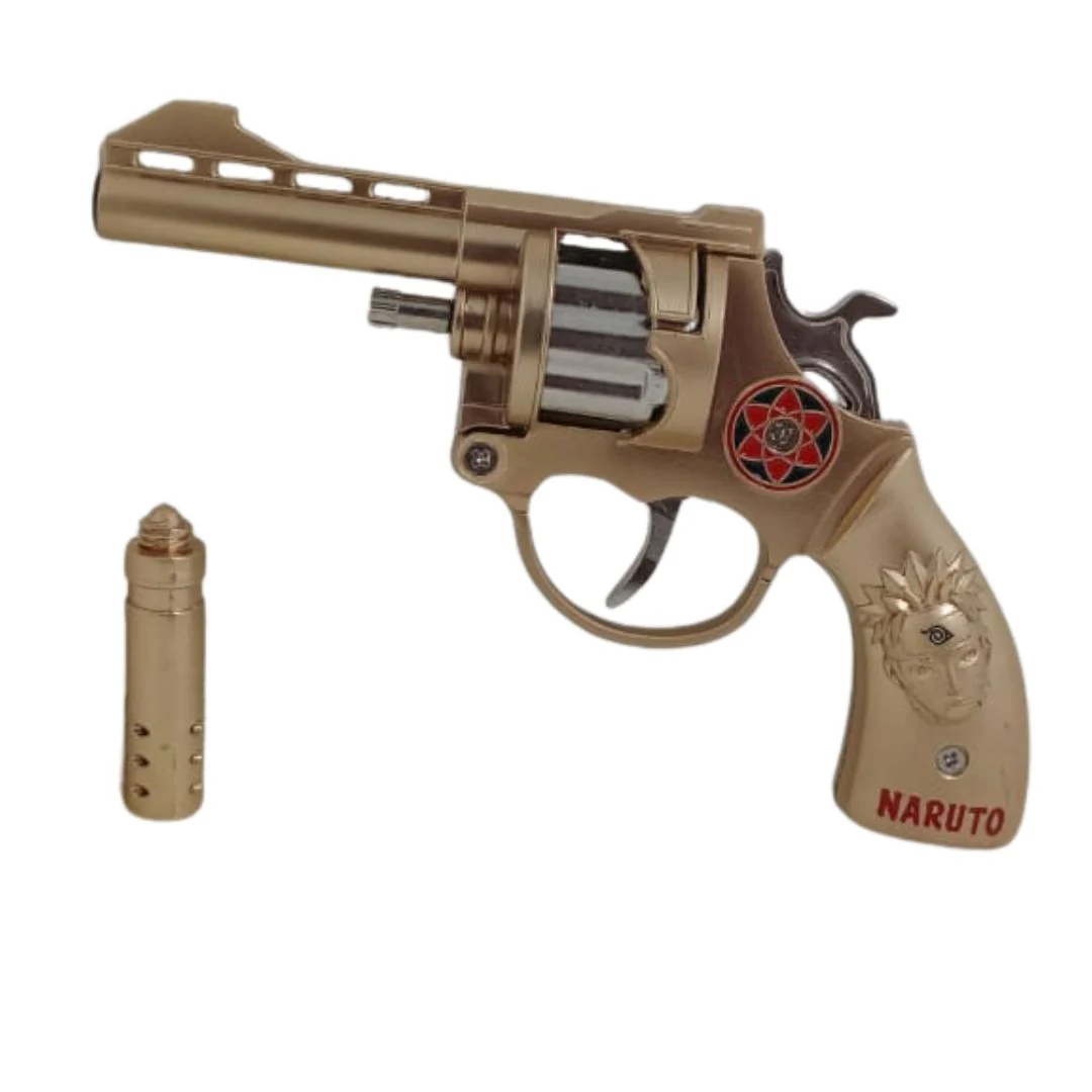 Mini Revolver Toy Gun – Collectible Die-Cast Look - Image 3