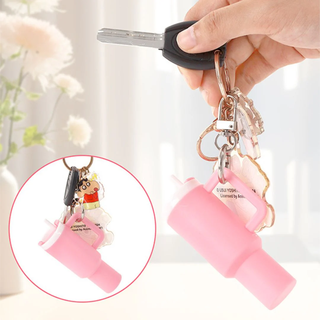 Mini Tumbler Keychain | Tiny Money Holder Keychain