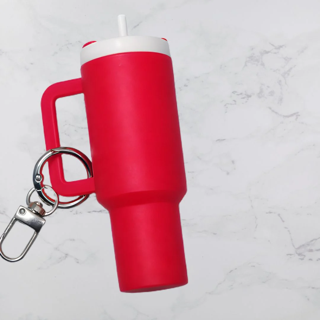 Mini Tumbler Keychain | Tiny Money Holder Keychain - Image 10