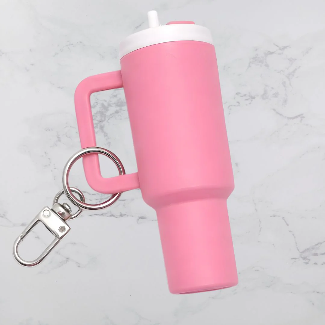Mini Tumbler Keychain | Tiny Money Holder Keychain - Image 11