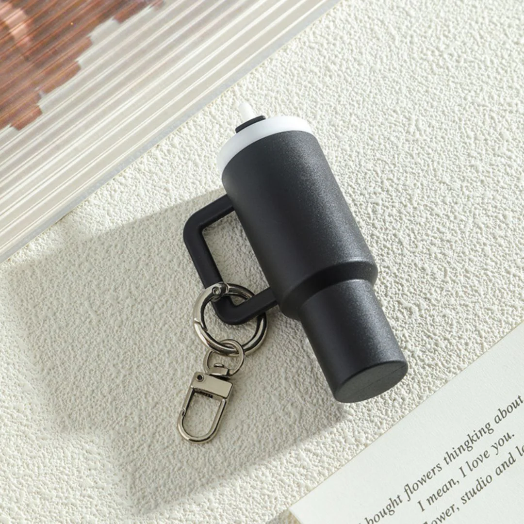Mini Tumbler Keychain | Tiny Money Holder Keychain - Image 3
