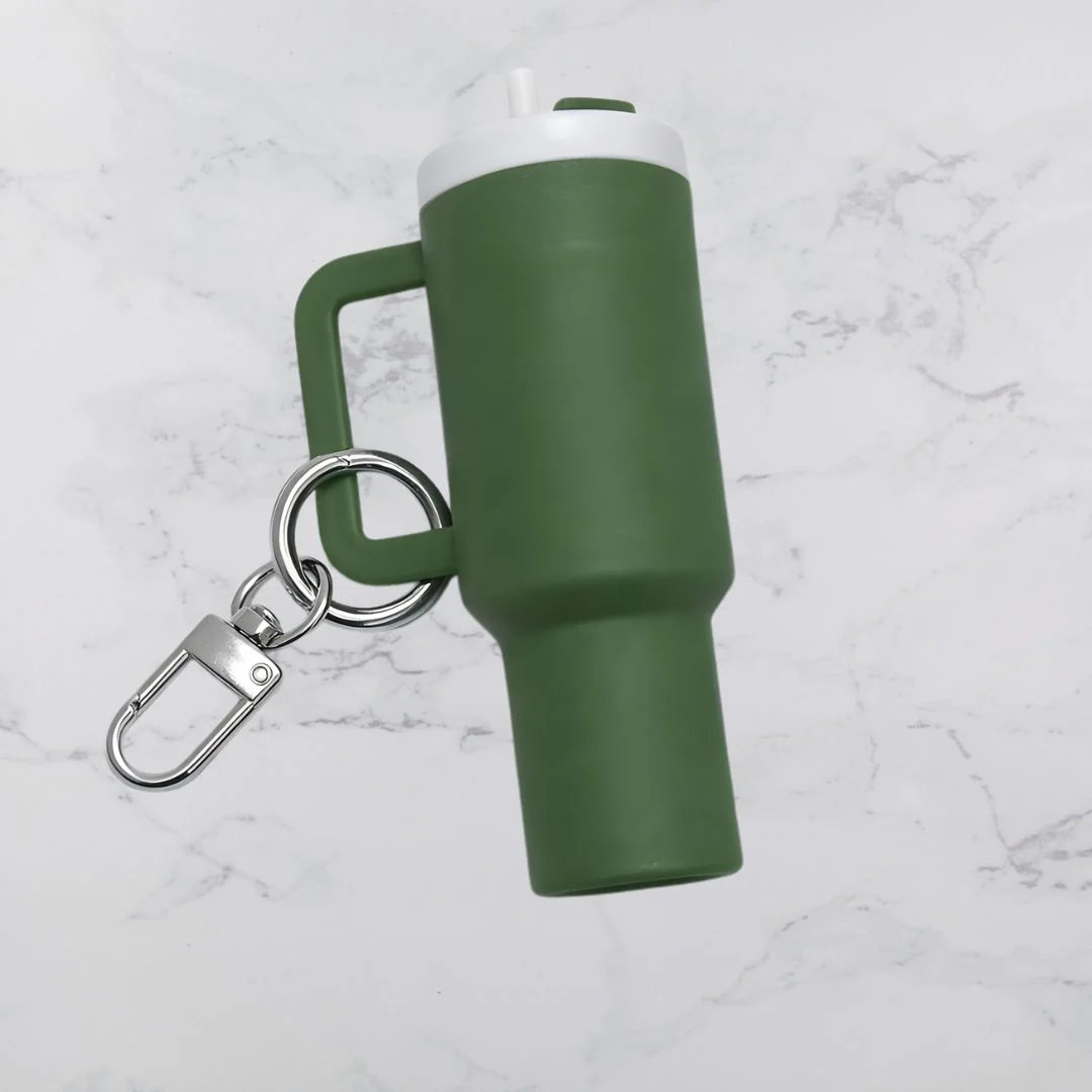Mini Tumbler Keychain | Tiny Money Holder Keychain - Image 9