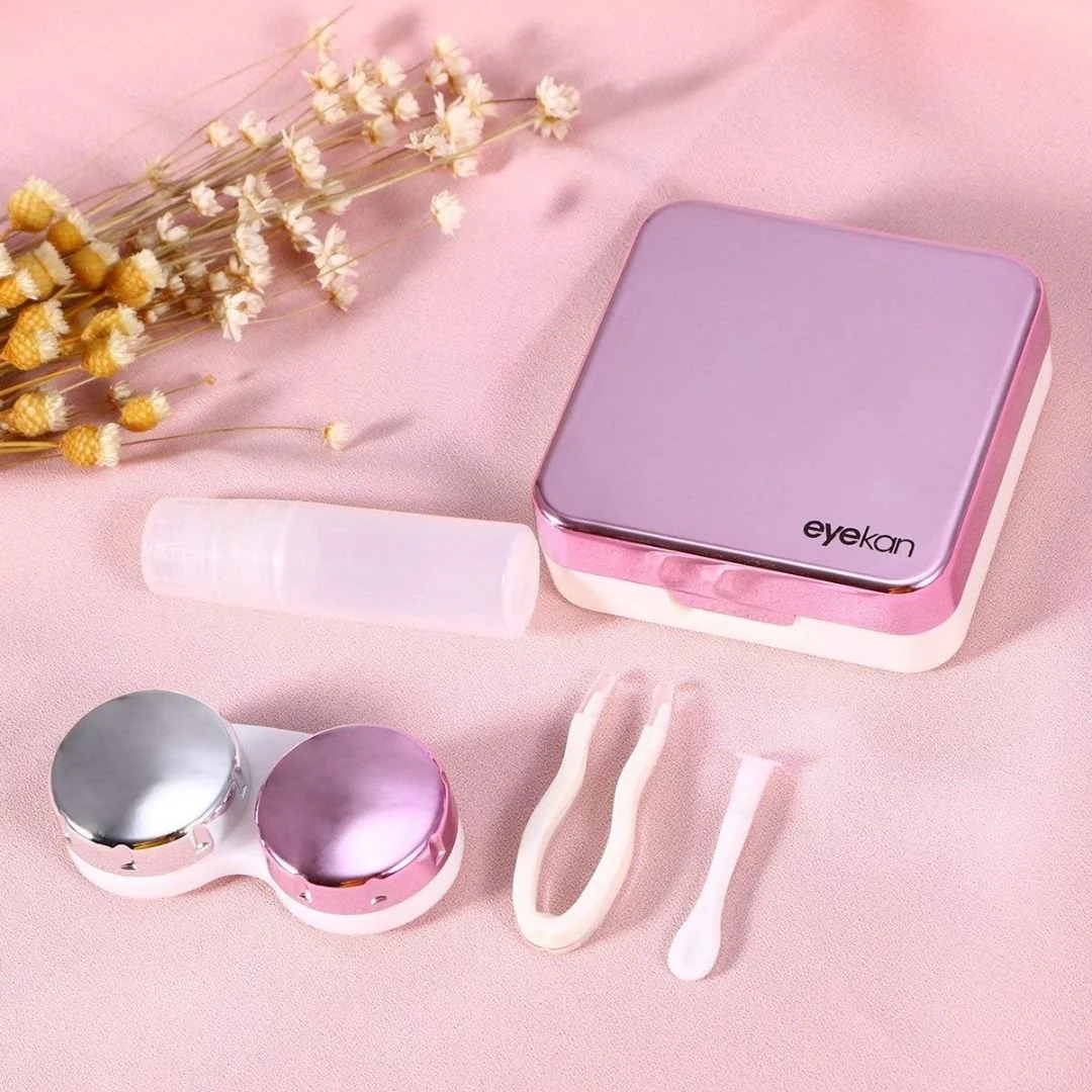 Mirror Contact Lens Kit - Travel Essentials