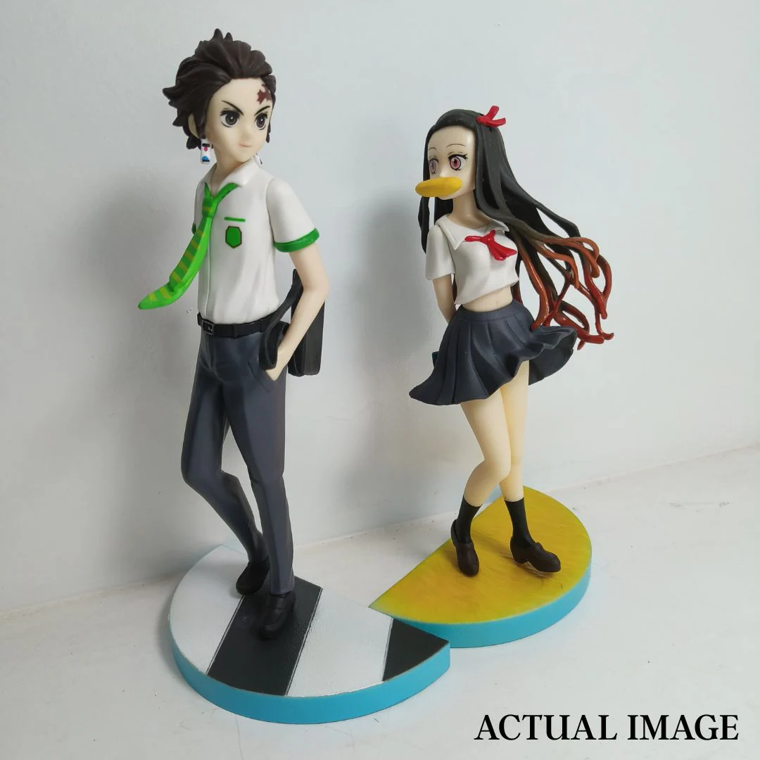 Demon Slayer Tanjiro & Nezuko Figurine (Your Name Style) - Image 7