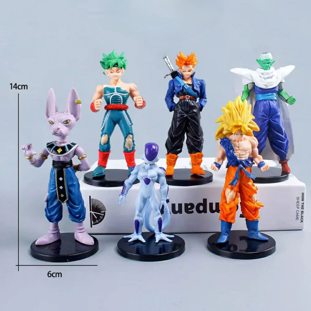 Most Powerful DBZ Characters | Unique DragonBall Z Collectible Set [Set of 6]