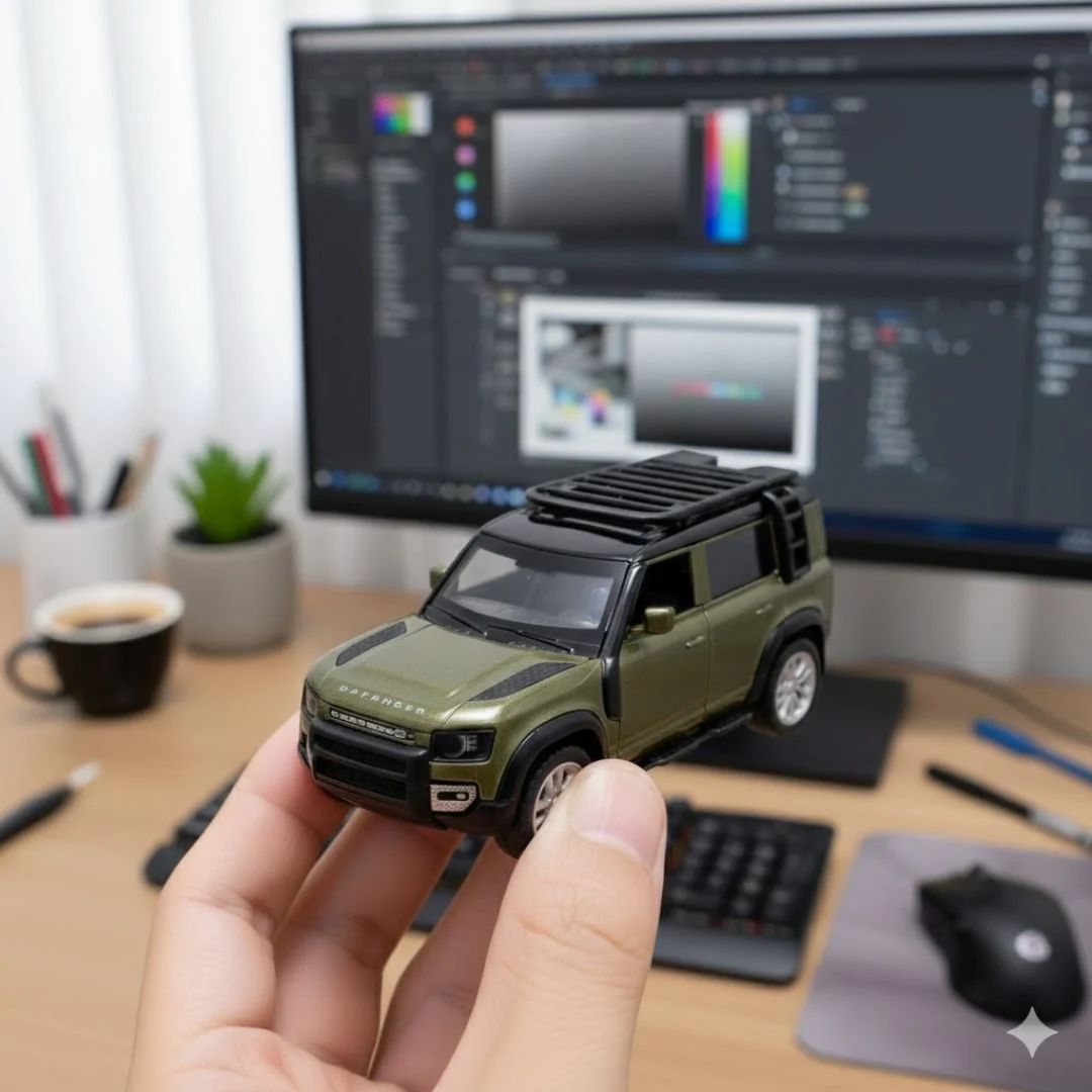 MSZ 2020 Land Rover Defender Official Licensed Diecast Collectible - Image 2