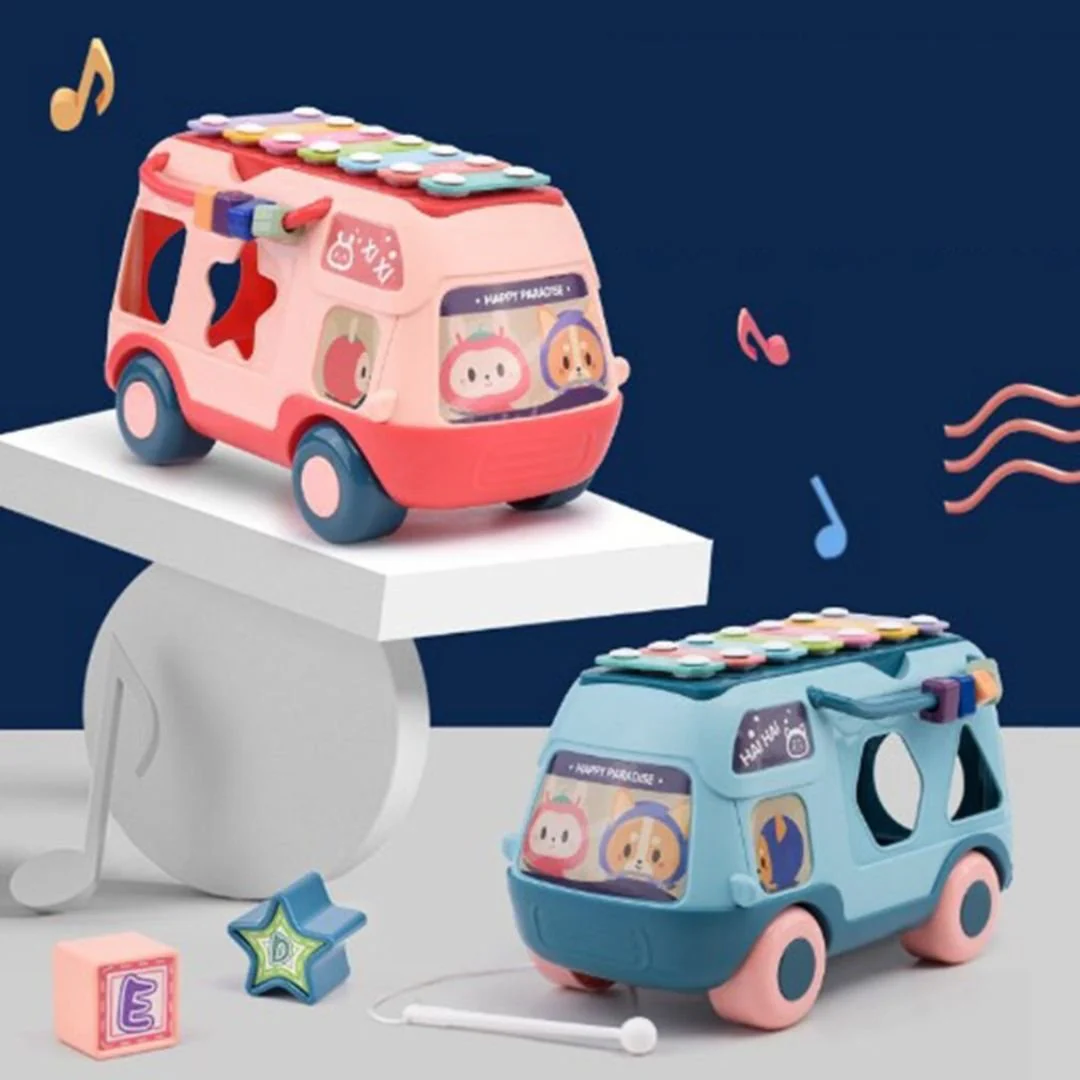 Musical Van - Pull Along Shape Sorter | Educational Toys for Kids - Image 6