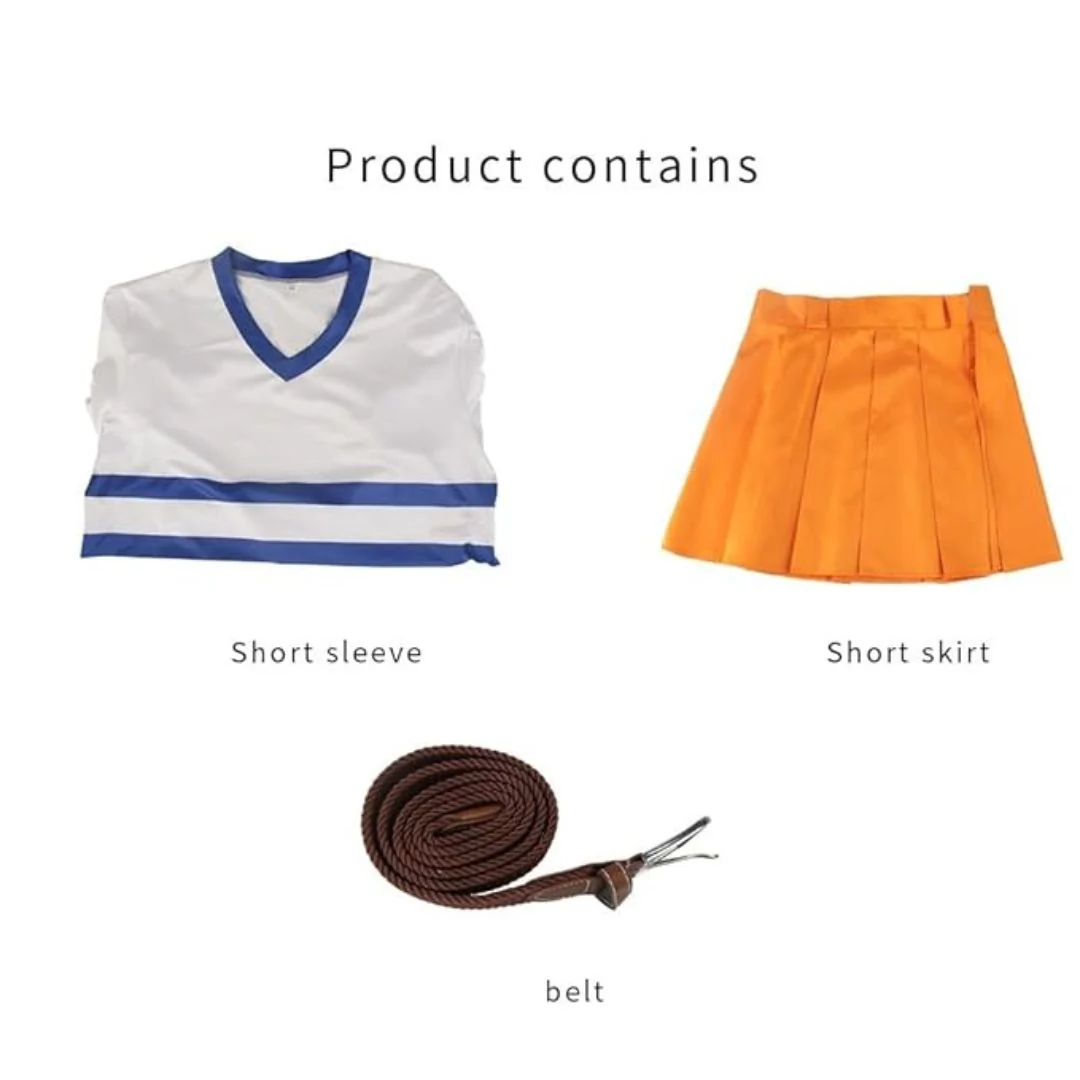 Nami Cosplay Costume – One Piece Anime Outfit for Women - Image 4