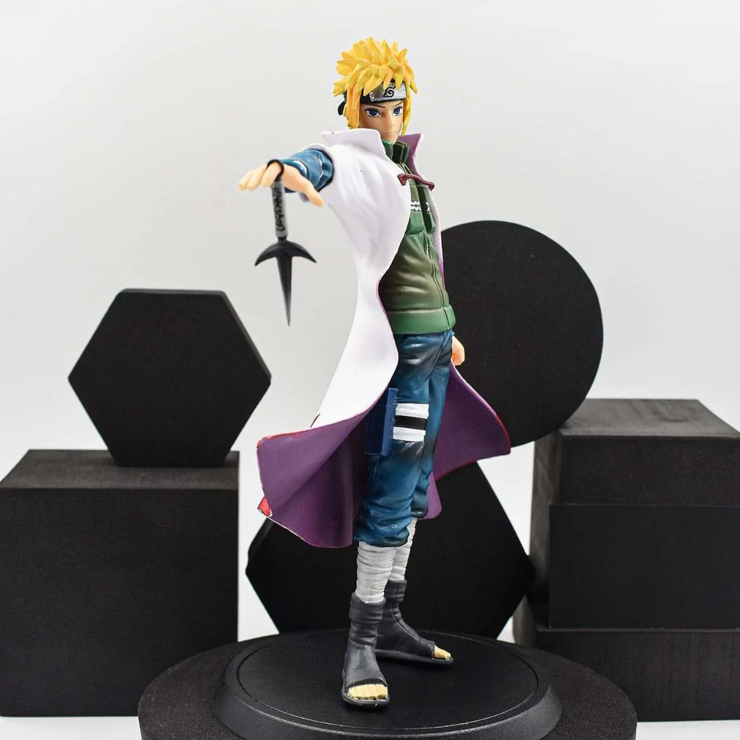 Yellow Flash Action Figure | Anime Figurines with Stand - 26 cm - Image 4