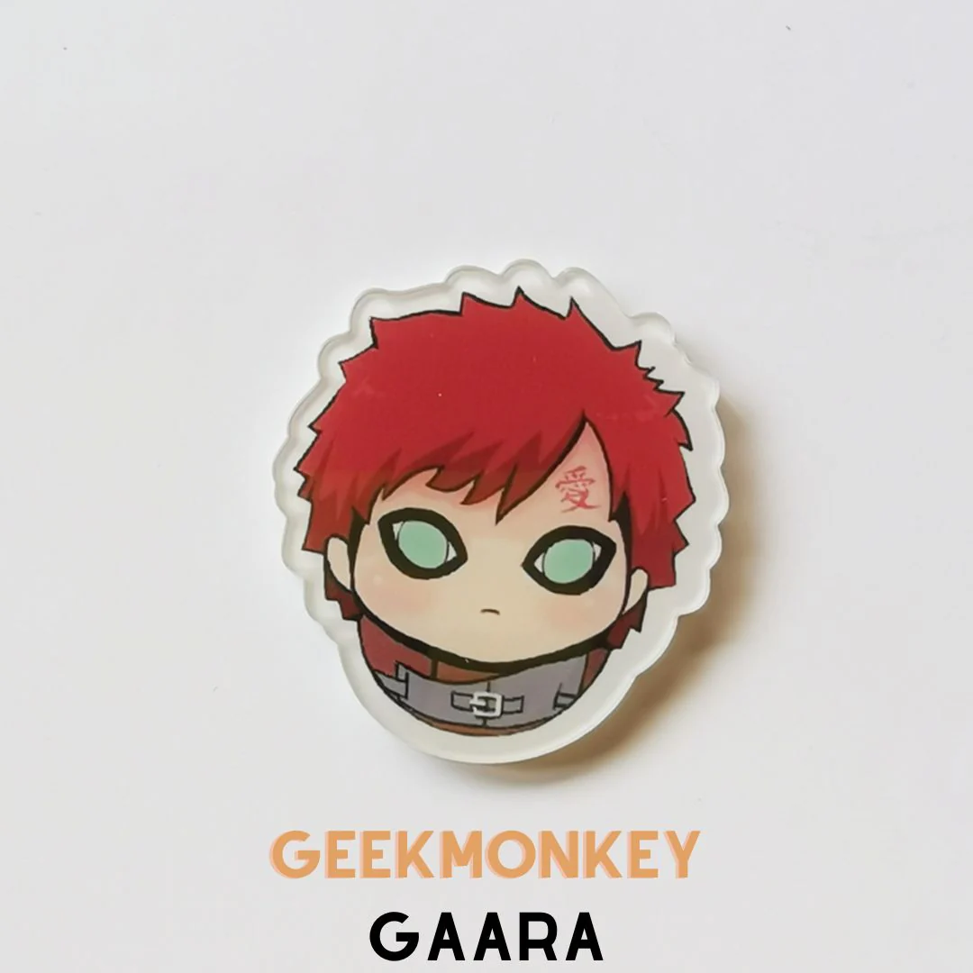 Anime & Friends Acrylic Badge | Acrylic Safety Pins for Naruto Fans - Image 11