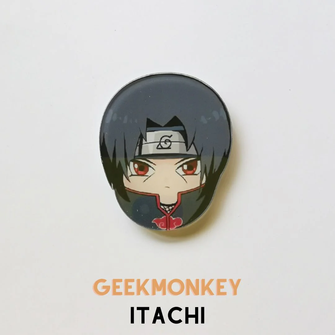 Anime & Friends Acrylic Badge | Acrylic Safety Pins for Naruto Fans - Image 16