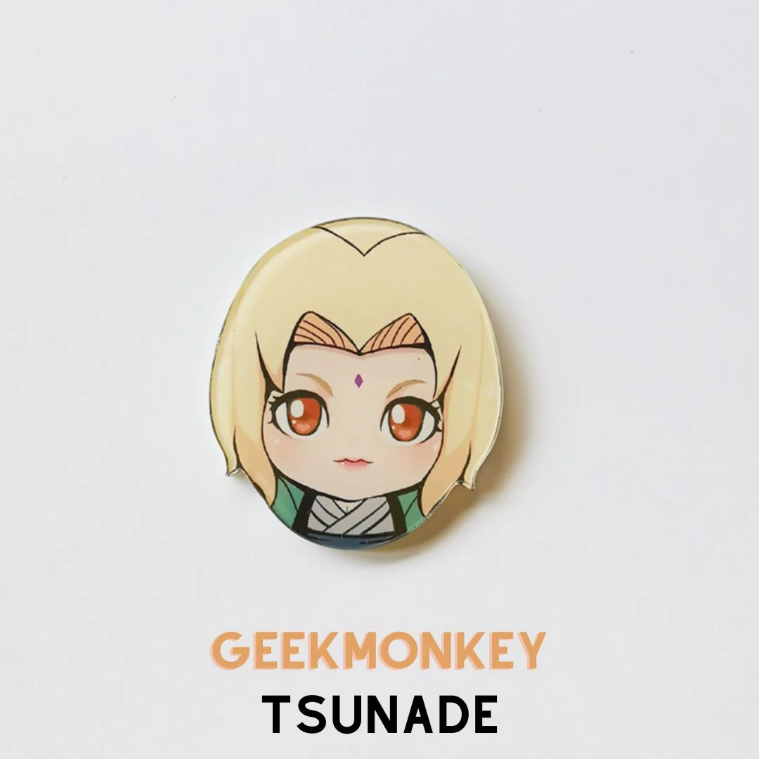Anime & Friends Acrylic Badge | Acrylic Safety Pins for Naruto Fans - Image 17