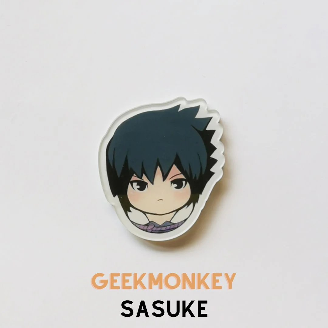 Anime & Friends Acrylic Badge | Acrylic Safety Pins for Naruto Fans - Image 4