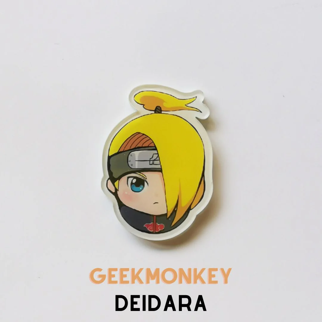 Anime & Friends Acrylic Badge | Acrylic Safety Pins for Naruto Fans - Image 5