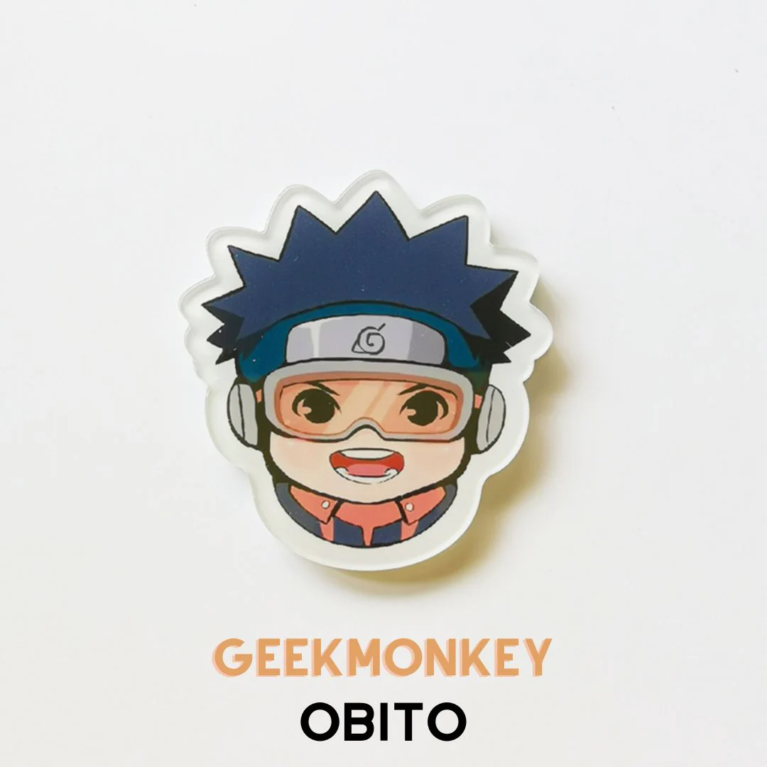 Anime & Friends Acrylic Badge | Acrylic Safety Pins for Naruto Fans - Image 6