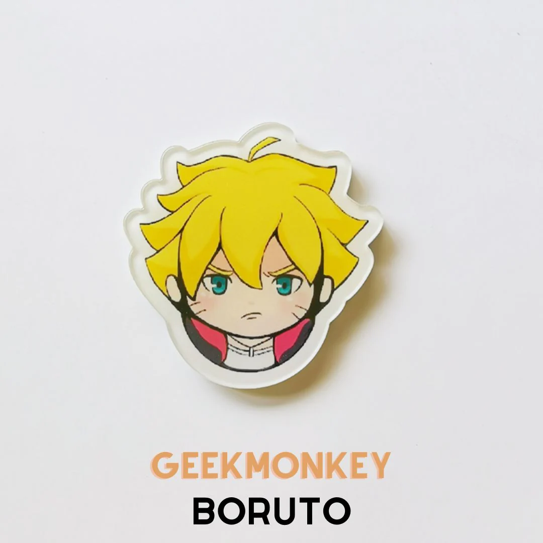Anime & Friends Acrylic Badge | Acrylic Safety Pins for Naruto Fans - Image 7
