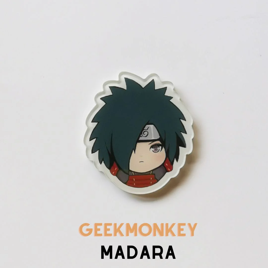 Anime & Friends Acrylic Badge | Acrylic Safety Pins for Naruto Fans - Image 8