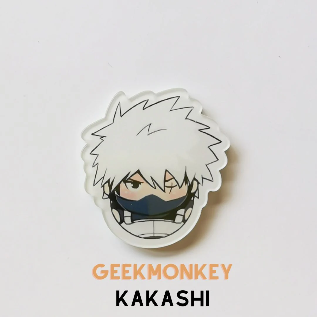 Anime & Friends Acrylic Badge | Acrylic Safety Pins for Naruto Fans - Image 9