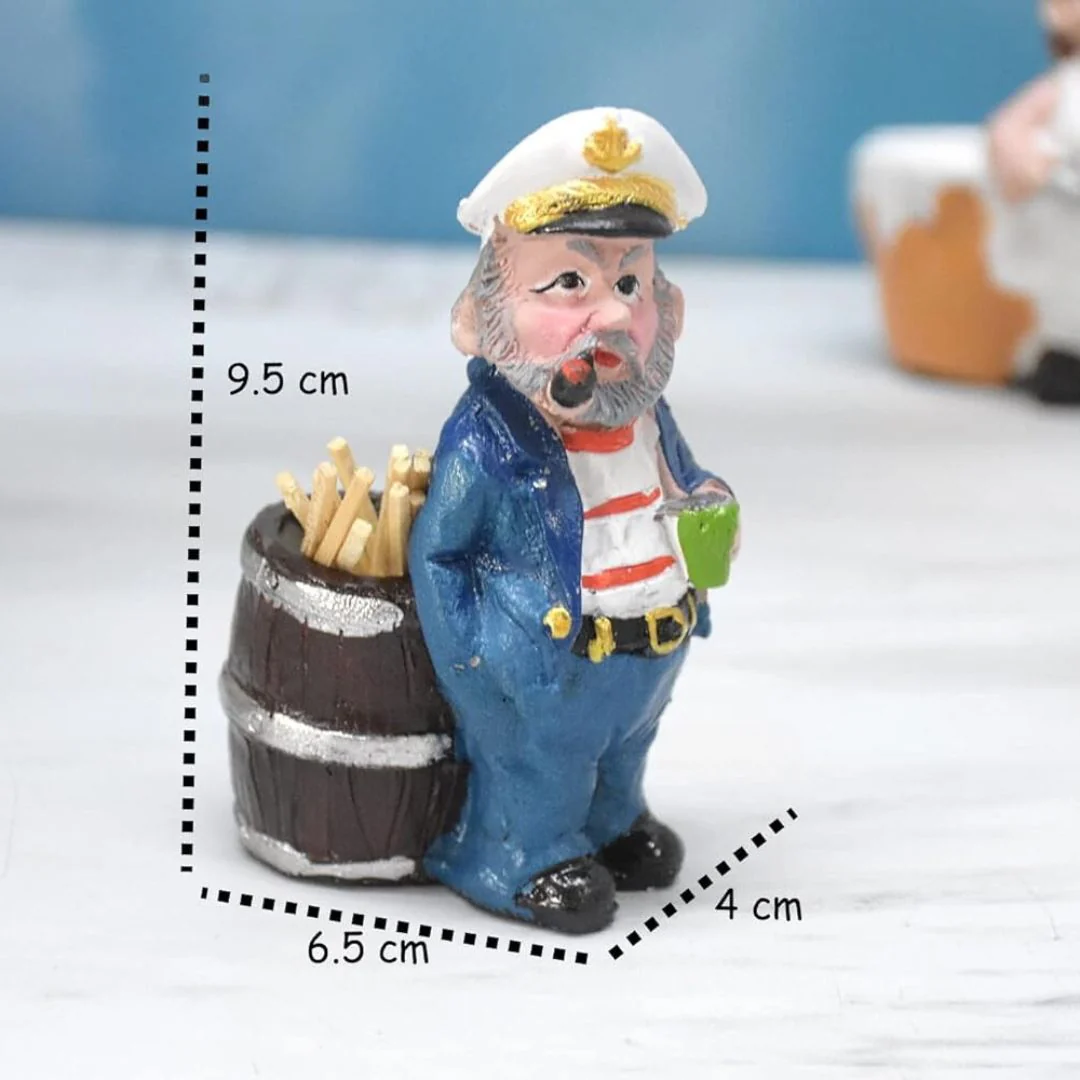 Nautical Captain Toothpick Holder: Perfect Home and Restaurant Table Decor - Image 5