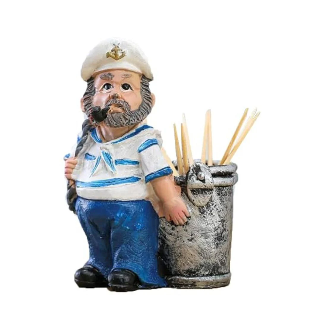 Nautical Captain Toothpick Holder: Perfect Home and Restaurant Table Decor - Image 6