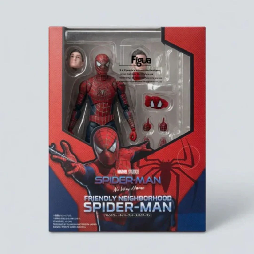 Friendly Neighborhood Spider Man Action Figure No Way Home Collectible - Image 2