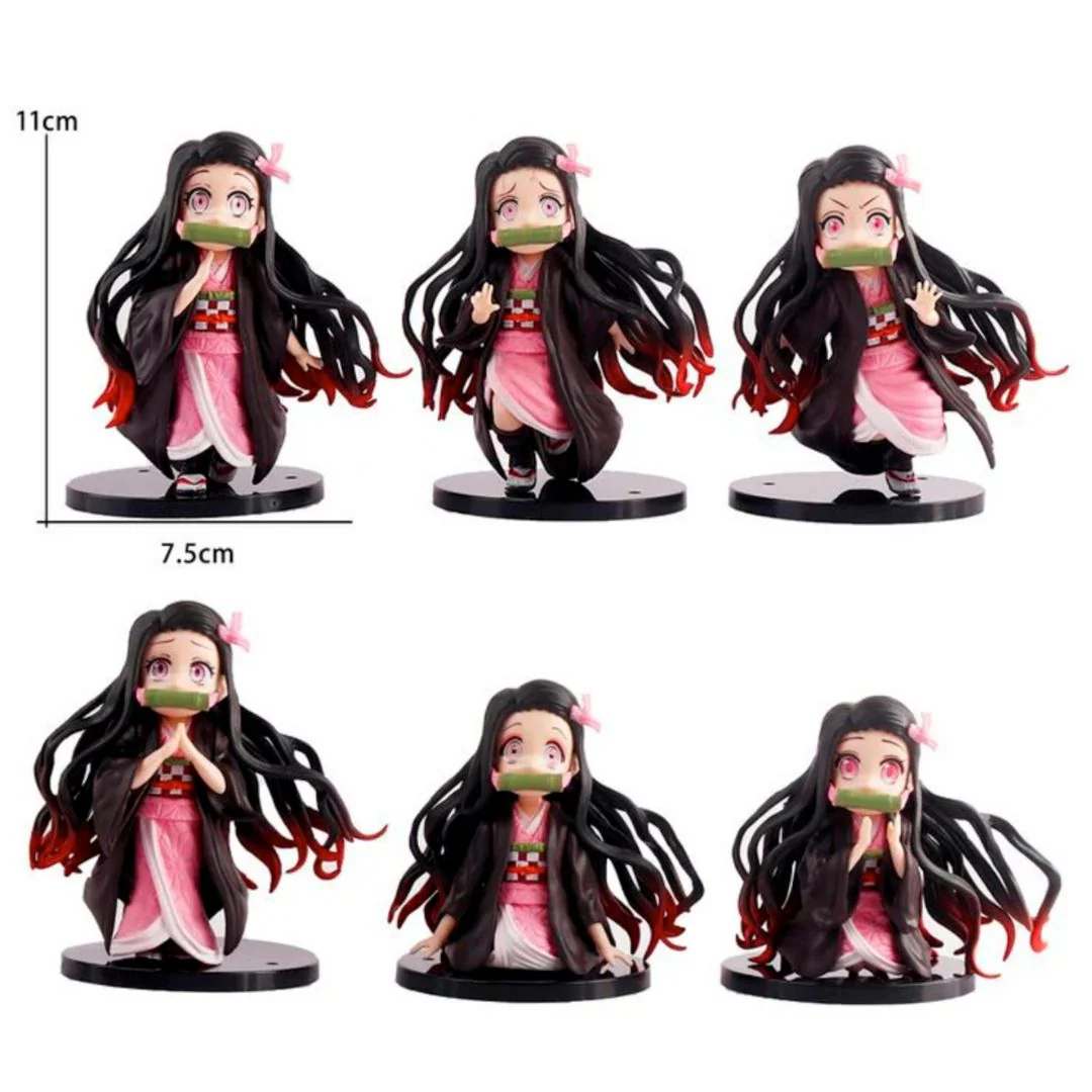 Demon Slayer Nezuko Kamado Chibi Figure – Collectible PVC Figures - Image 2