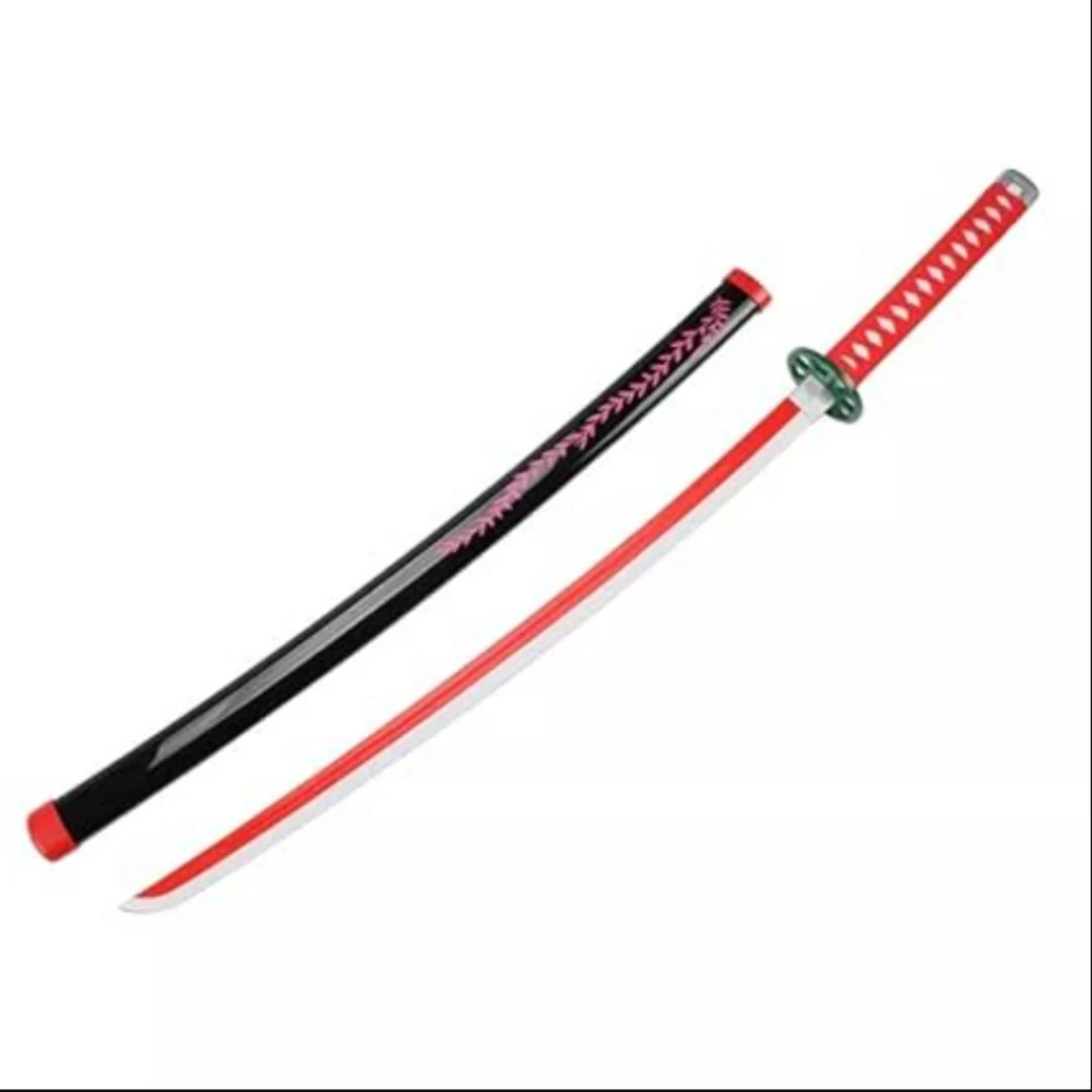 Demon Slayer Nezuko Kamado Nichirin Sword Replica – Demon Slayer Wooden Cosplay Katana - Image 2