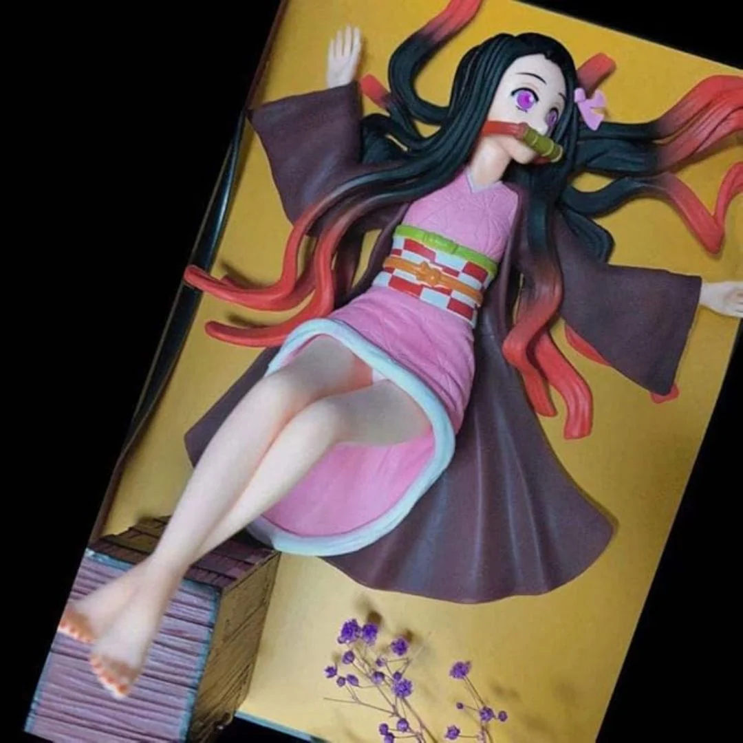 Demon Slayer: Kamado Nezuko Sleeping Pose Collectible Figure - Image 4