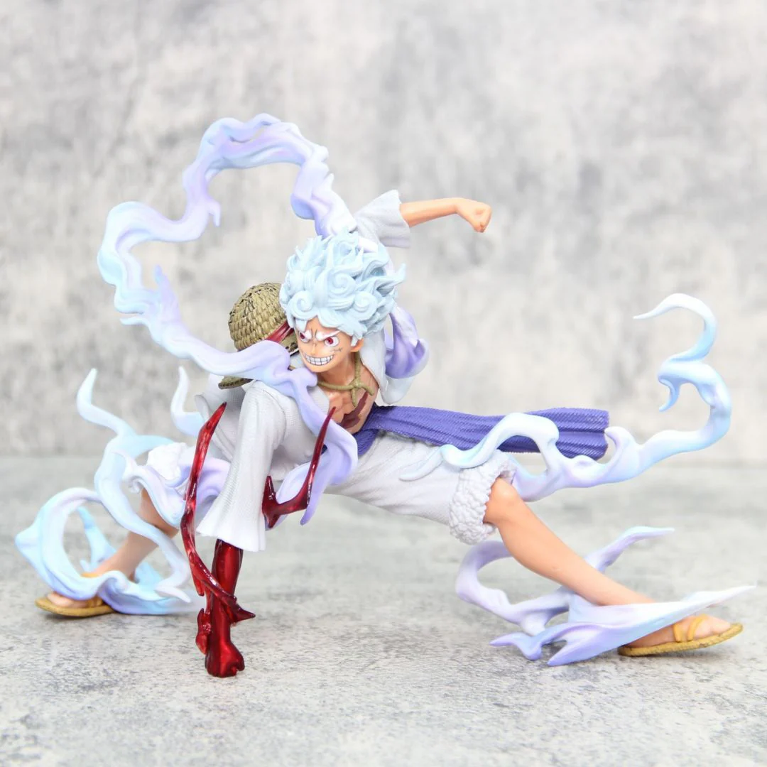 Nika Luffy - In Action Figurine | Gear 5 Luffy PVC Doll Collection [16CM]