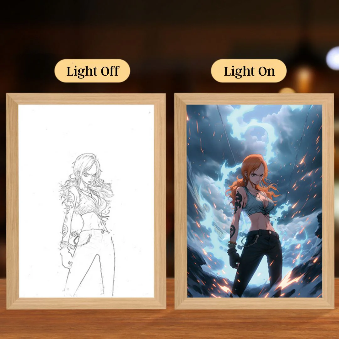 One Piece Light Painting | Luffy Crew LED Light Painting - Image 2