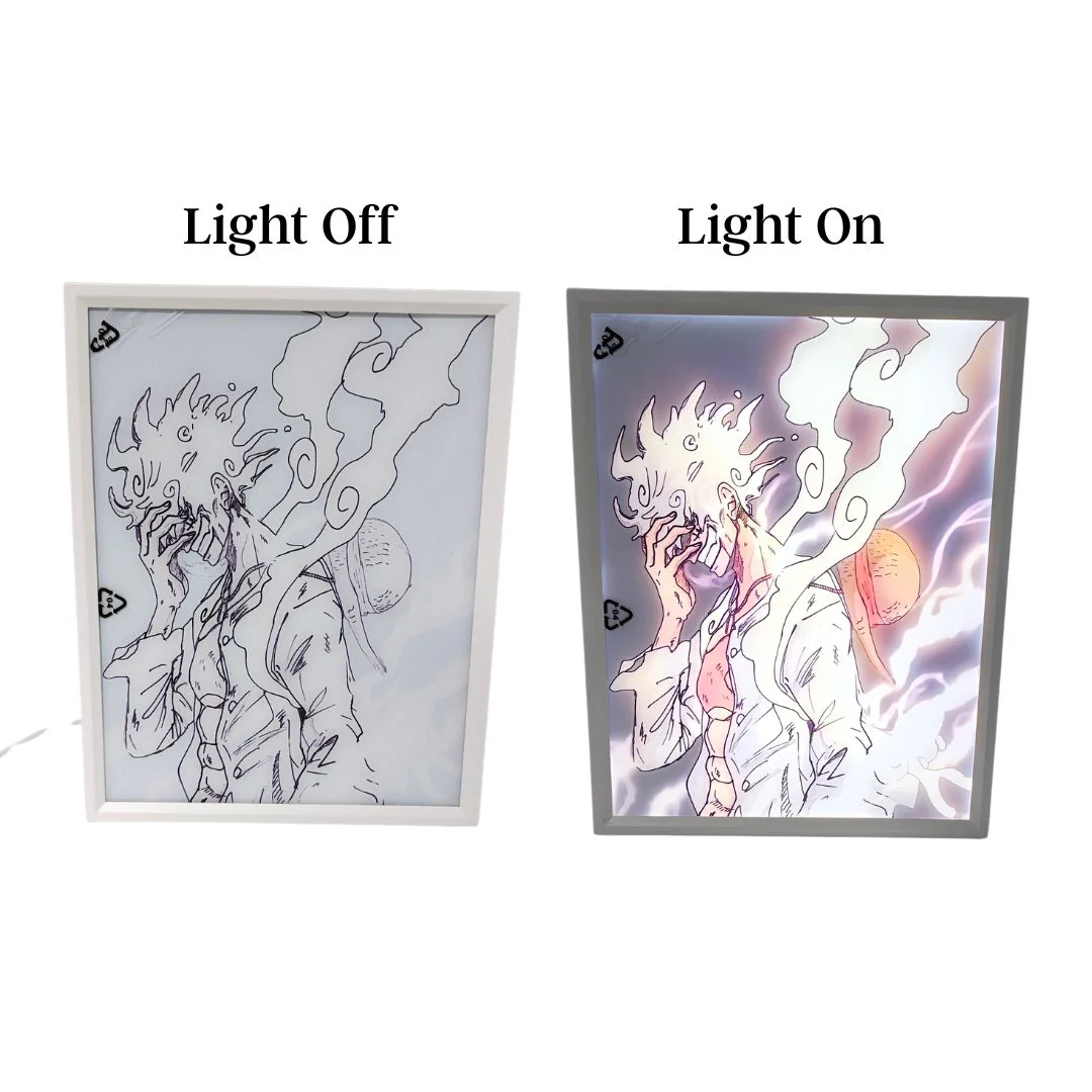 One Piece Light Painting | Luffy Crew LED Light Painting - Image 5