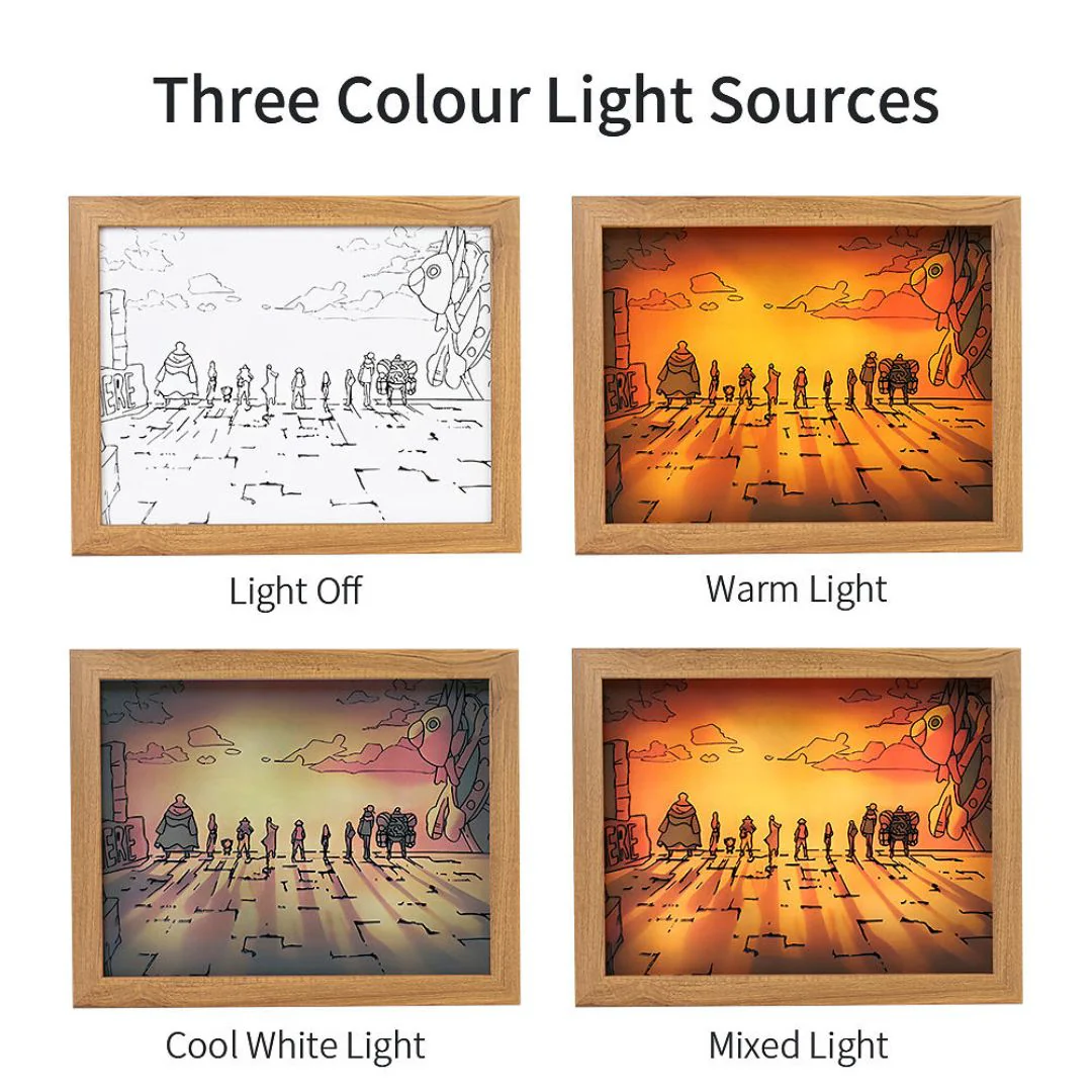 One Piece Light Painting | Luffy Crew LED Light Painting - Image 8