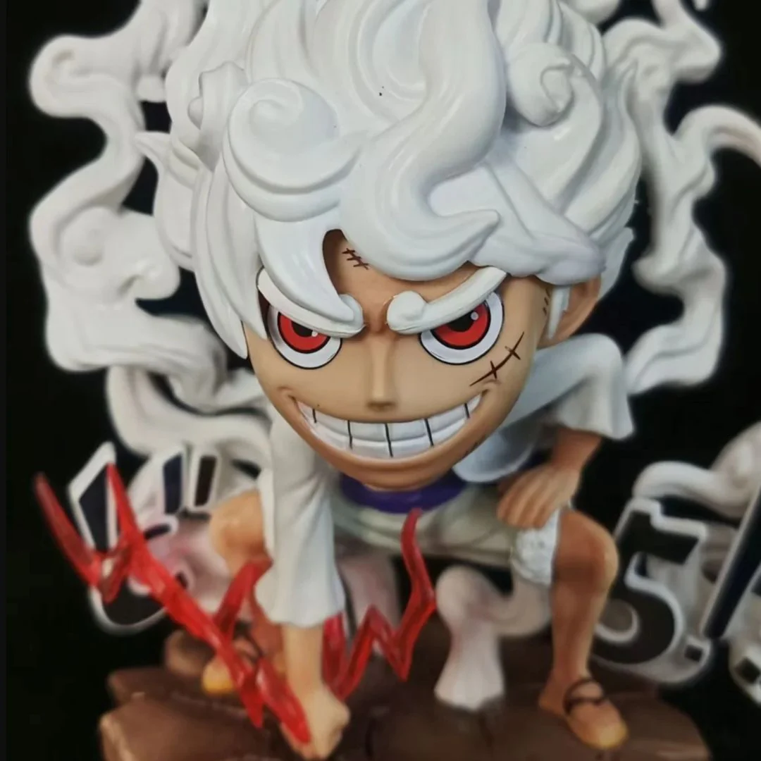 One Piece – Gear 5 Luffy (Sun God Nika) PVC Action Figure – 15.5cm - Image 2