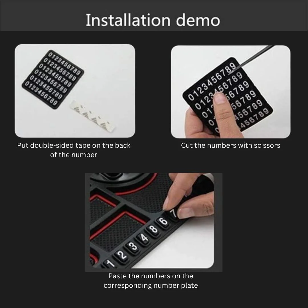 Non-Slip Car Dashboard Tray | Car Phone Holder Tray for Keys, Coins - Image 3