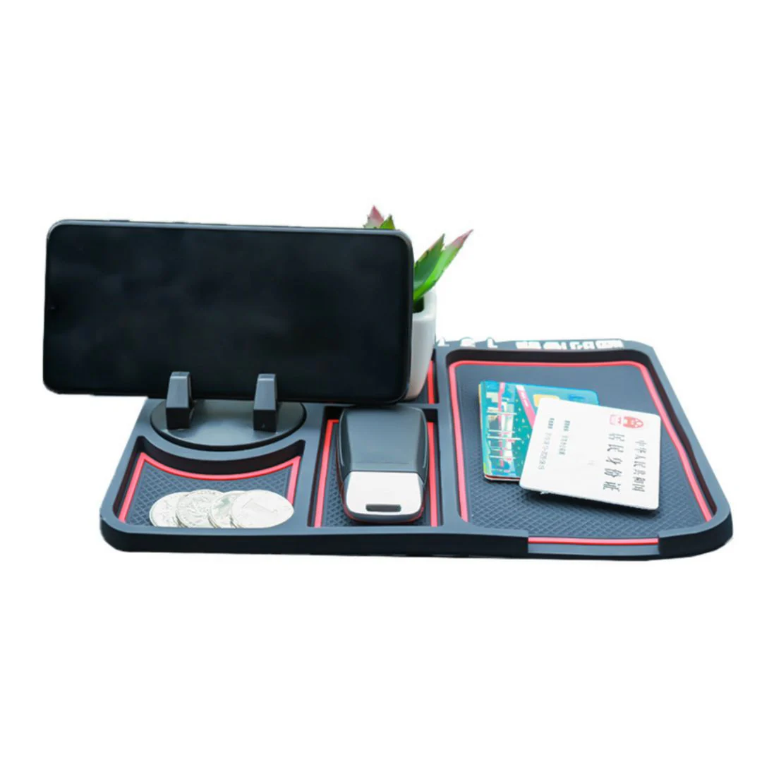 Non-Slip Car Dashboard Tray | Car Phone Holder Tray for Keys, Coins - Image 4