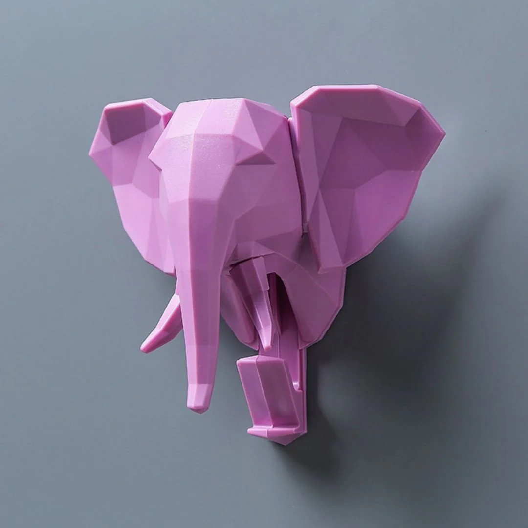 Nordic Animal Wall Hook | Animal Shaped Adhesive Hooks [No Nail Seamless Look] - Image 6