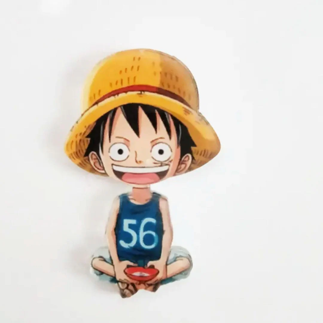 One Piece Acrylic Badge | Acrylic Safety Pins for Luffy Fans - Image 4