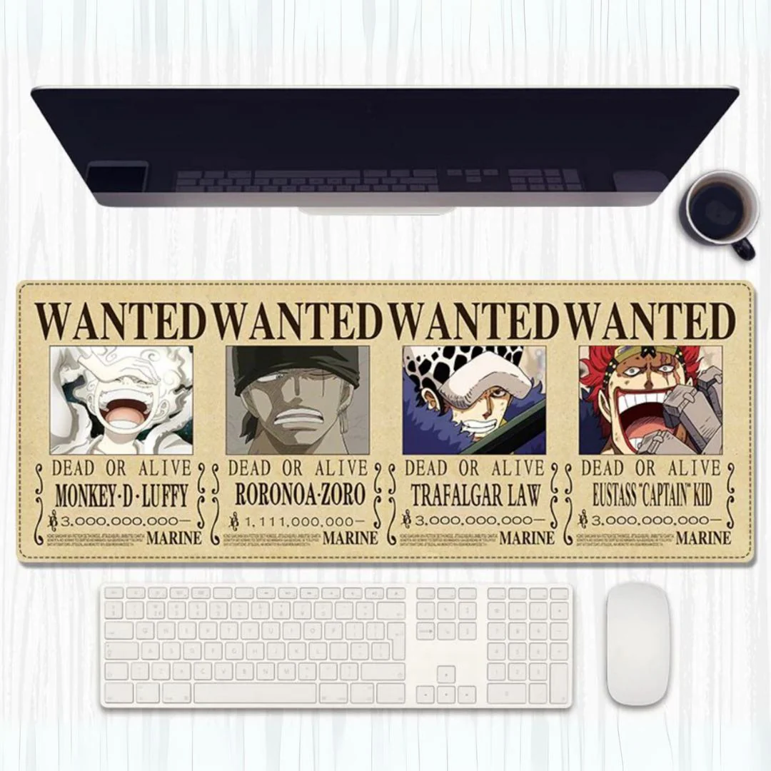 One Piece Desk Mat - Large Anime Mouse Pad