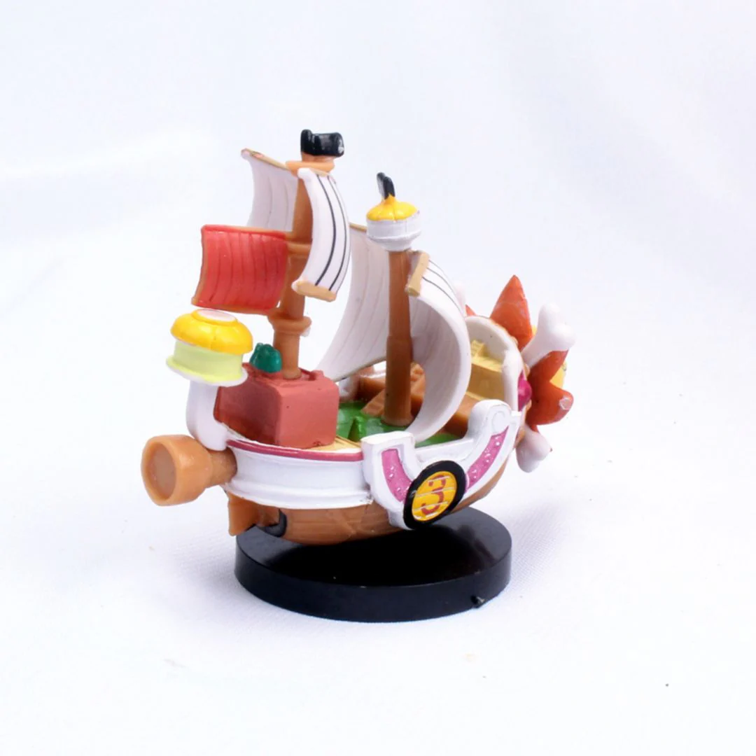 One Piece Ship Miniature | Cute Luffy Ship Figurine Collectible (6cm) - Image 4