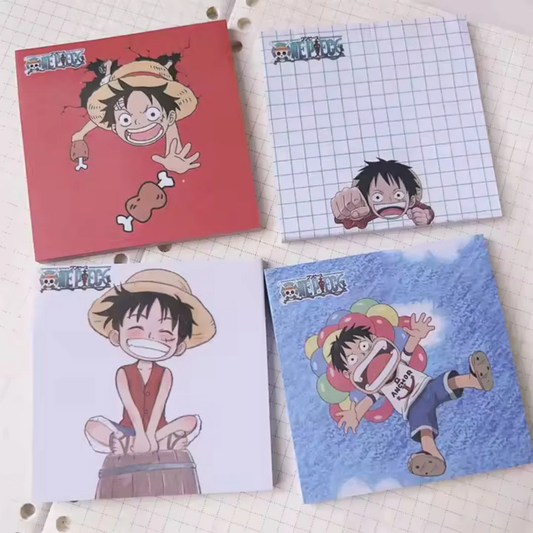 One Piece Sticky Notes | Fun & Colorful Post-its (Set of 4) - Image 2