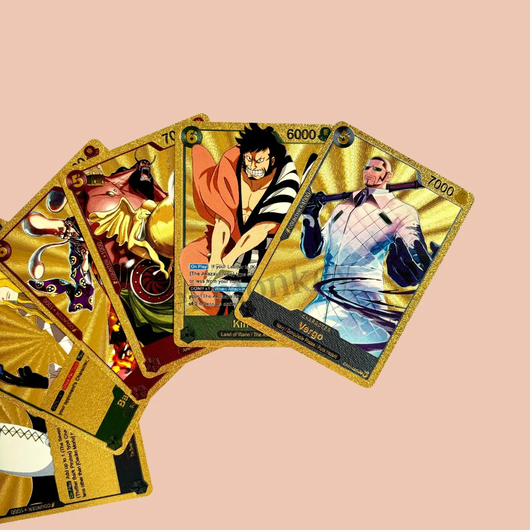 One Piece Trading Cards | Gold Foil Edition - Image 3