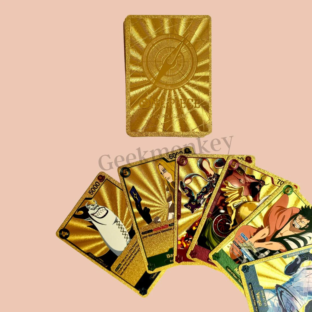 One Piece Trading Cards | Gold Foil Edition - Image 4