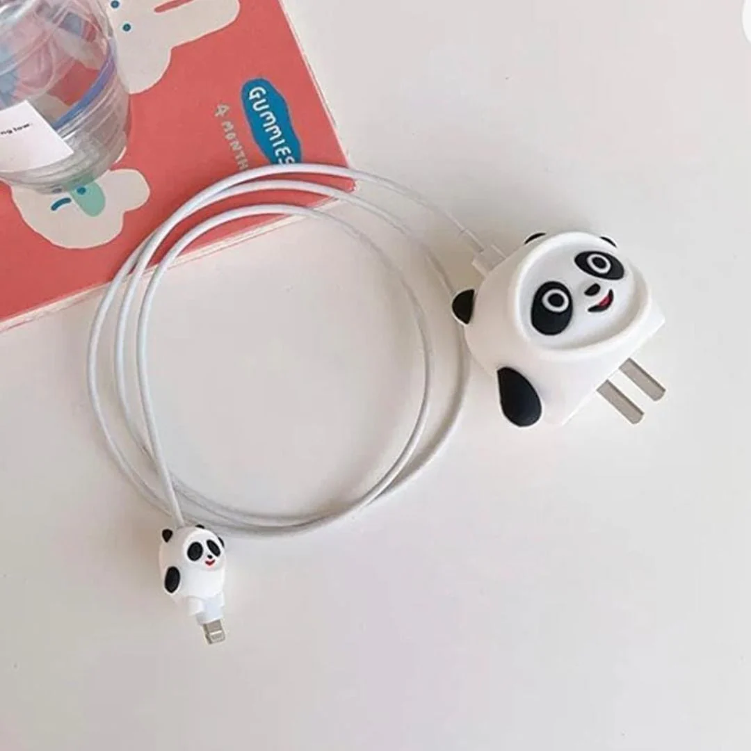 Panda Apple Charger Cover (For 18-20W) | Cute & Protective Design - Image 4